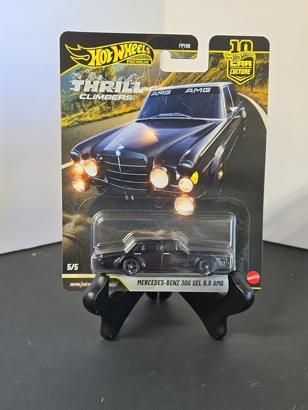 Hot Wheels Premium Mercedes-Benz 300 SEL 6.8 AMG - Black